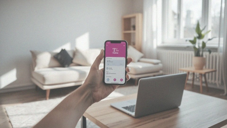 Jak korzystać z aplikacji Mój T-Mobile do zarządzania kontem?