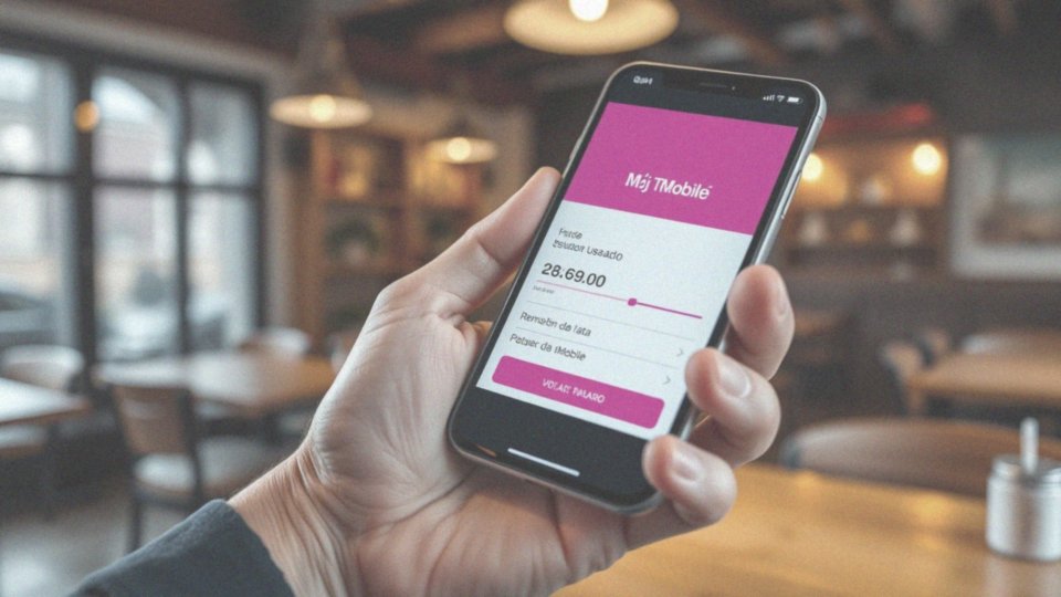 Jak korzystać z aplikacji Mój T-Mobile do sprawdzenia pakietu internetowego?