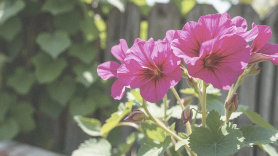 Czy geranium kwitnie? Poznaj tajniki jego kwitnienia